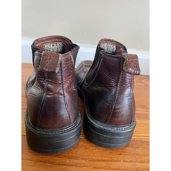GBX Chelsea Boots Chunky Lug Leather Brown Men’s Sz 9.5 main image 6